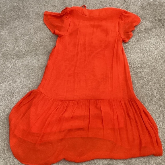 Elegant Red Midi Dress medium - Picture 5 of 6